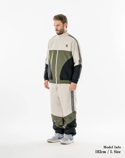 CRONOS BLACK高尔夫男士 冬季 复古撞色立领棉夹克 宽松版型运动休闲 商品图10