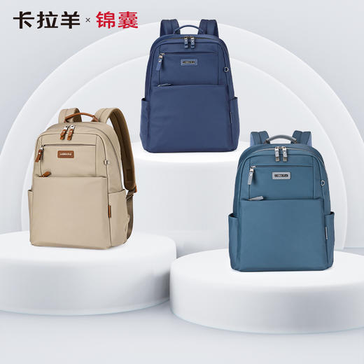卡拉羊X锦囊商务电脑防盗背包19升出差通勤多功能双肩包CN5226 商品图1