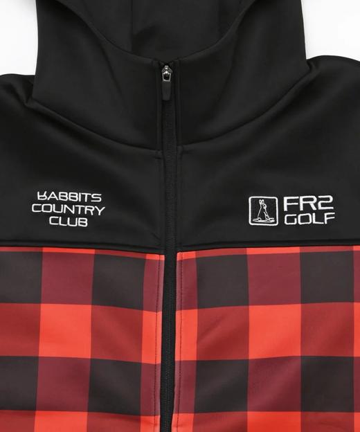 日系潮牌 #FR2 GOLF 高尔夫男士 水牛格纹粘合面料弹力长袖夹克外套 商品图4