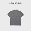 ROMI STUDIO“格雷高支”100%羊毛舒适Polo领毛织短袖 RWDSS61953 商品缩略图2