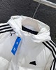 F013001冬季款三条杠连帽保暖落肩款羽绒服男女同款 商品缩略图9