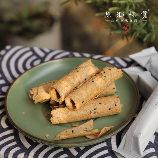 燕麦谷物脆卷（成都仓库-顺丰快递）| 80g/盒，来自河南郑州， 生产者：溸芳社（合作生产，公平贸易） 商品图1