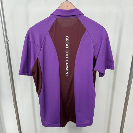 GGG 高尔夫男士 夏季翻领短袖POLO衫 拼接网眼透气舒适 商品图6