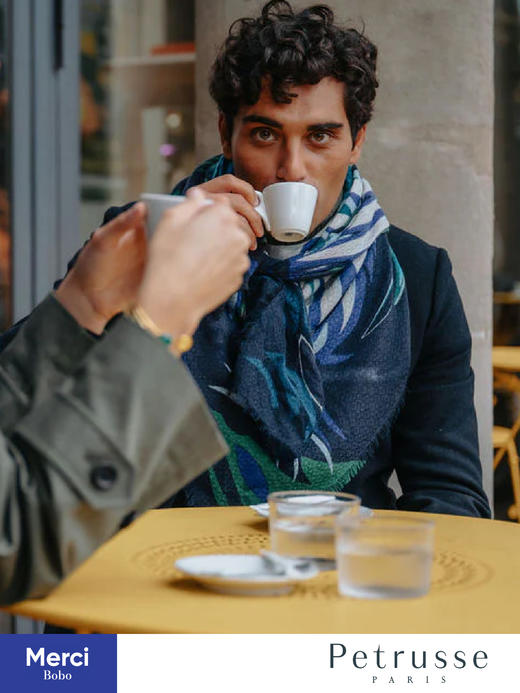 Petrusse 贝图丝 ISADORA 暮光羽纱 羊毛方巾 商品图5