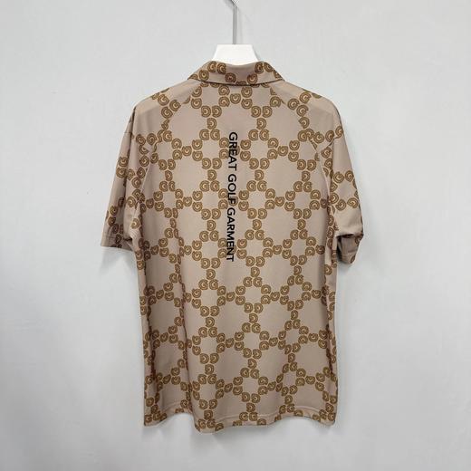 GGG高尔夫 男女同款 GGG印花短袖Polo衫 吸水速干防紫外线 商品图6