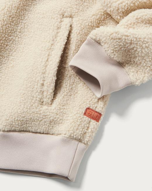 TaylorMade×UNITED ARROWS秋冬男女款 拼接蓬松柔软棒球领羊羔毛外套 宽松保暖 商品图12