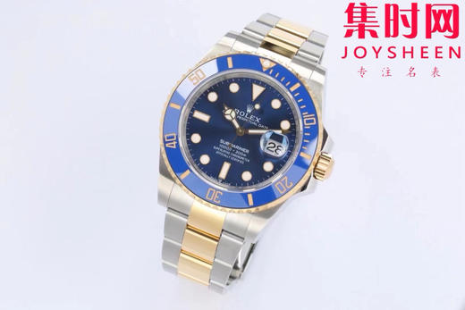 EWS劳力士潜航者41系列 间金蓝水鬼 男士腕表 3235机 表径41mm（原版开模、尺寸厚度对版原装） 商品图2