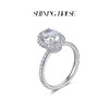 【预售】ShiningHouse[培育] 18k金钻石戒指 椭圆形2克拉钻人工真钻人造钻石K金戒指时尚钻石戒指悦己送礼臻选【此商品不支持7天无理由退货退款】预计3日发货 商品缩略图2