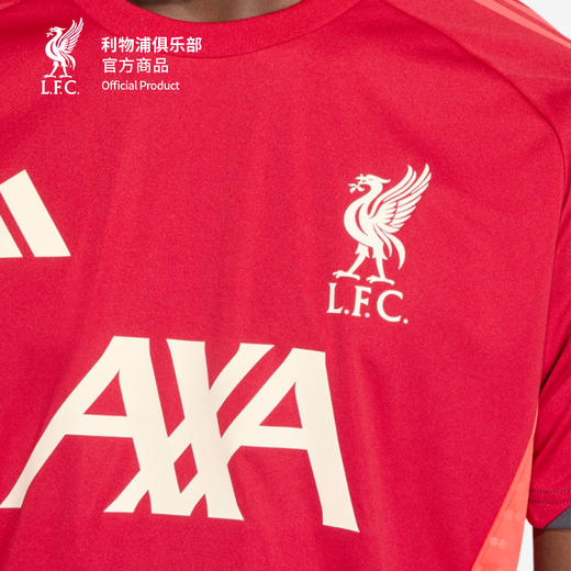 【官网同款】利物浦俱乐部 | 25-26训练短袖上衣速干运动衣 商品图3