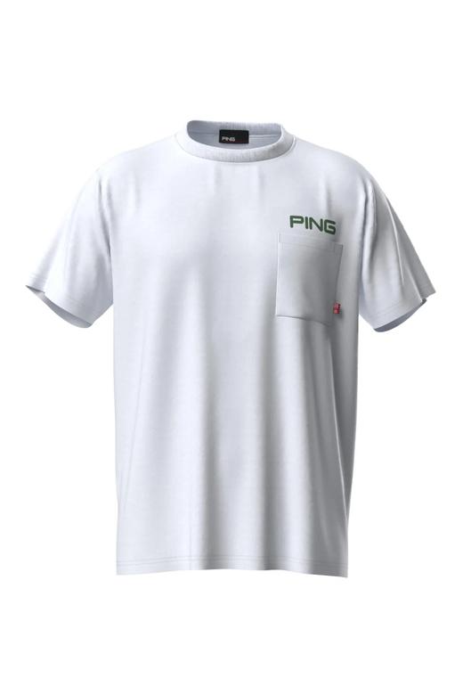 PING 男士高尔夫 夏季 logo口袋短袖T恤 弹力透气 商品图13