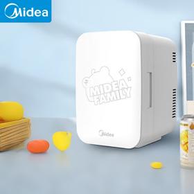 美的（Midea）小冰箱 家用车载迷你容量制冷便携冷饮母乳美妆保鲜收纳租房宿舍办公室 DC-3D01MF