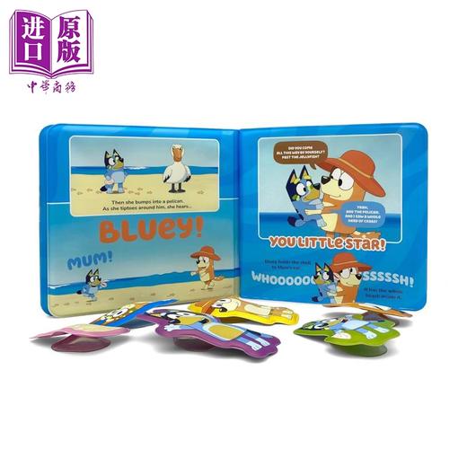 预售 【中商原版】洗澡书 小蓝狗布鲁伊 Bbc Bluey Bathtime Book (Eva) 英文原版 幼儿洗澡绘本 卡通动画 进口亲子童书 2岁以上 商品图3