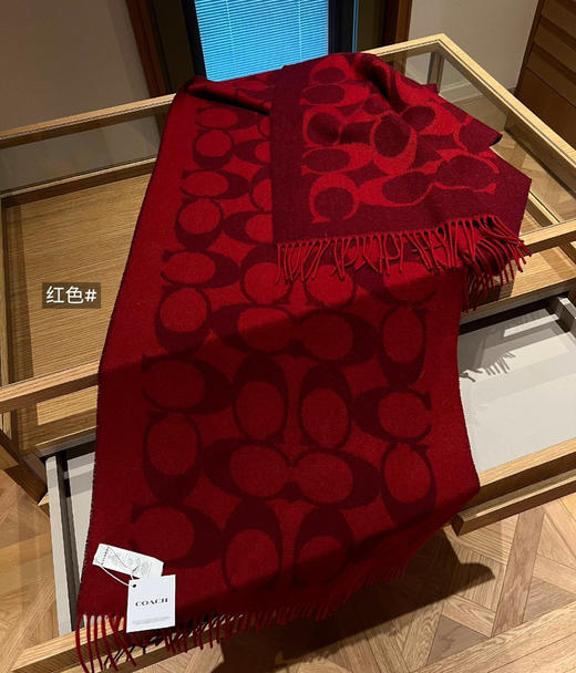 Coac*h老花围巾羊毛围巾012701 商品图1