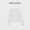 ROMI STUDIO“简约基础”亲肤舒适时尚百搭圆领长袖T恤 RWCSSD2877 商品缩略图1