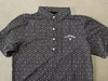 Callaway 高尔夫男士 几何印花刺绣标polo衫短袖UPF15 透气速干 商品缩略图2