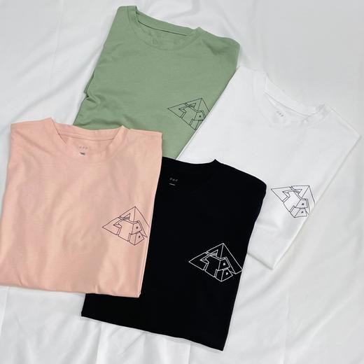 迪家DDD男士 ALLTERRAIN81系列 三角印花圆领 轻 户外徒步通勤短袖T恤 商品图8