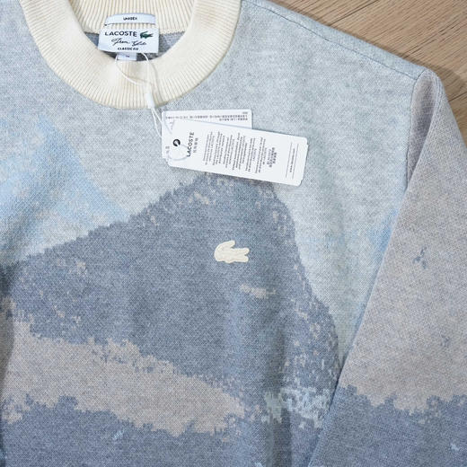 【周末秒杀 直接调价 下单即可】法鳄 男士 厚款 撞色 羊毛混纺 针织衫  王一博联名款 女生也可以轻松驾驭 商品图5