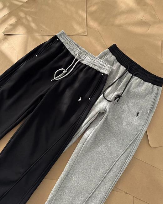 F013020冬季新款纯棉廓形宽松弯刀休闲卫裤 商品图6