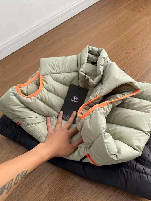 F013003男女情侣款冬季保暖男士立领鹅绒马甲！ 商品图3