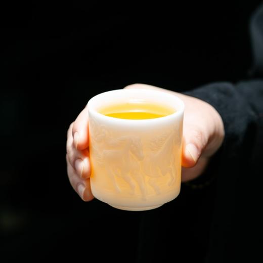 朕的潮代·“马到成功+马上有财”冰种璞玉礼盒 非遗大师监制 原矿瓷泥 温润细腻 通透如冰 商品图5