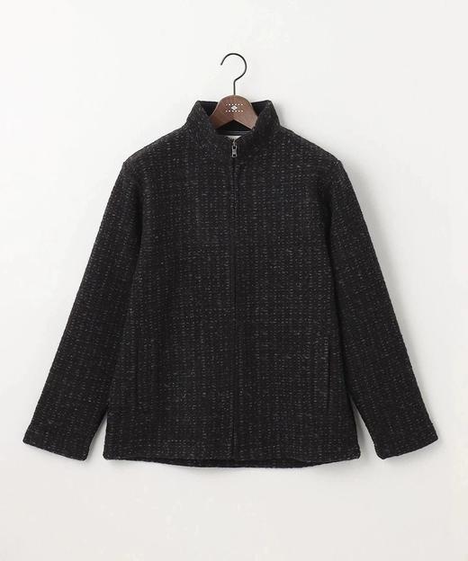 JOSEPH ABBOUD 男款 羊毛混纺蟒纹绒立领夹克外套  轻量保暖 商品图7