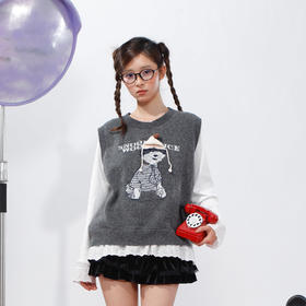 甜美可爱T恤马甲两件套-纪念日百货门店同款169263914