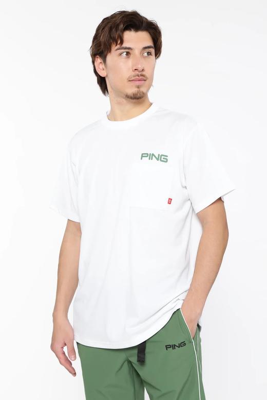 PING 男士高尔夫 夏季 logo口袋短袖T恤 弹力透气 商品图9