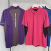 GGG 高尔夫男士 多色翻领拼接网眼 短袖 弹力透气POLO衫 商品缩略图3