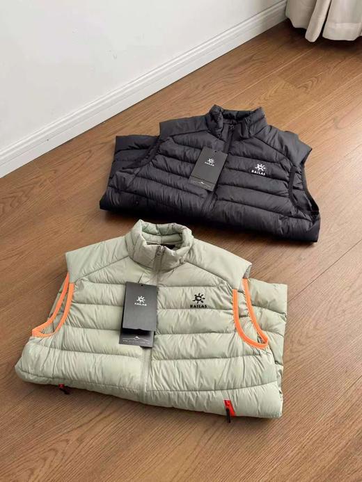 F013003男女情侣款冬季保暖男士立领鹅绒马甲！ 商品图2