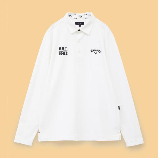 Callaway卡拉威高尔夫男士 秋冬款 刺绣logo 翻领多色长袖 运动百搭 商品图8