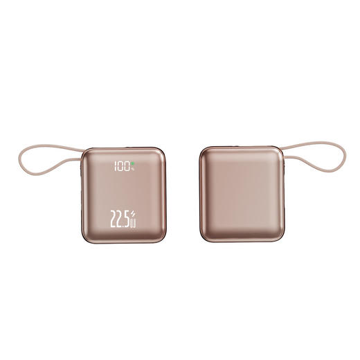 新国标3C认证充电宝 快充大容量  20000毫安自带线超薄小巧便携快充 商品图4