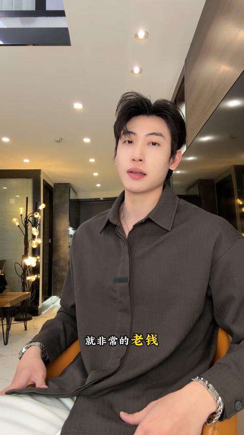 266588SDSA男士春夏新款痞帅男装韩版复古纯色长袖衬衫百搭休闲时尚衬衣 商品图0