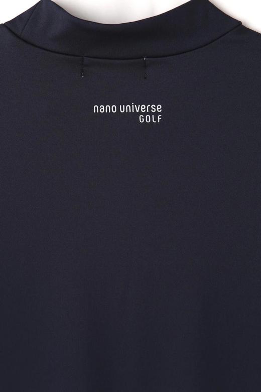 【nano universe GOLF】男士高尔夫 弹力小高领短袖T恤 字母印花  宽松休闲百搭 商品图8