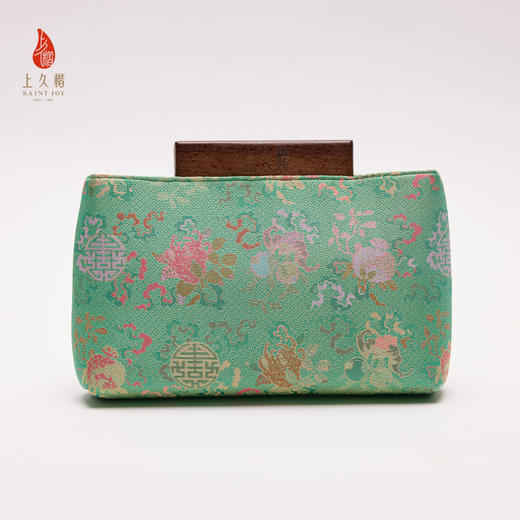 SAINTJOY/上久楷 宋锦斜背包 古钱三多XB3B026203001 商品图2