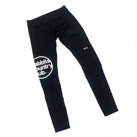 【印花瑕疵】#FR2 GOLF 高尔夫男女款 薄绒高弹力运动功能紧身裤 保暖健身裤打底裤 商品图2