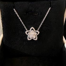 格拉芙 FlowerGirl白金色Graff格拉芙繁花项链（XTY）