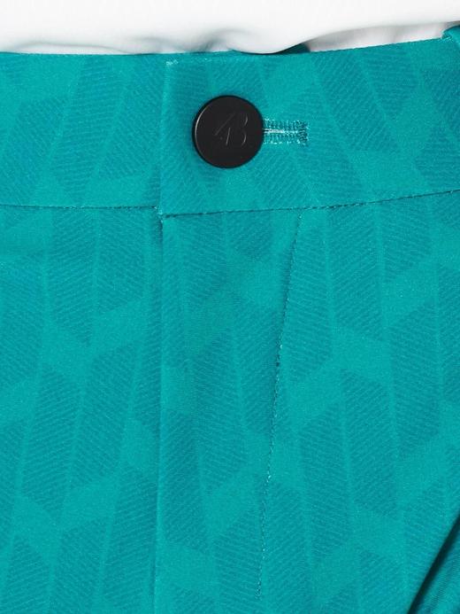 Ulticore系列 男士高尔夫 3D图案 条纹弹力褶皱裤 长裤 商品图4