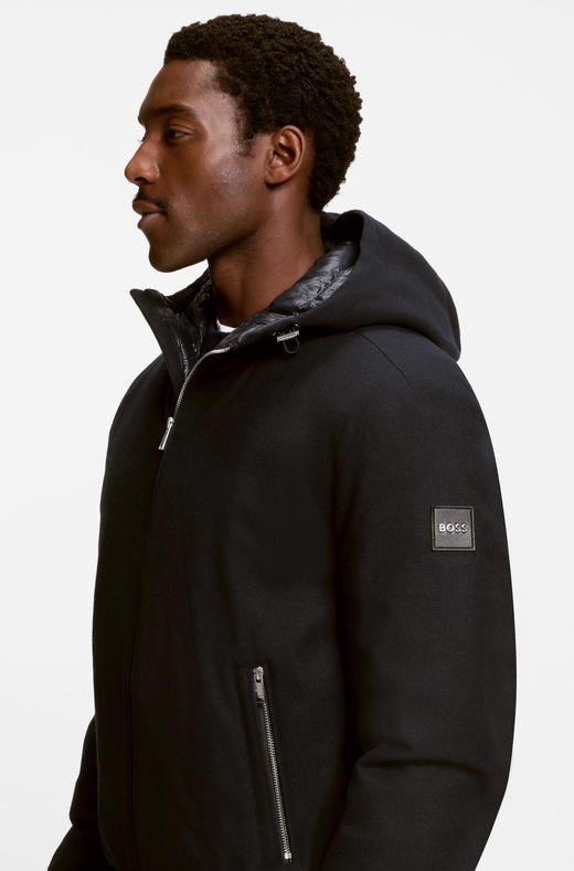 【上新超惠秒】BOSS 男士 高性能法兰绒夹克羽绒服外套 12538 商品图5