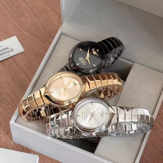 【春节不打烊】Vivienne Westwood西太后新年限定时尚满钻轻奢小表盘商务钢带石英手表 商品图12