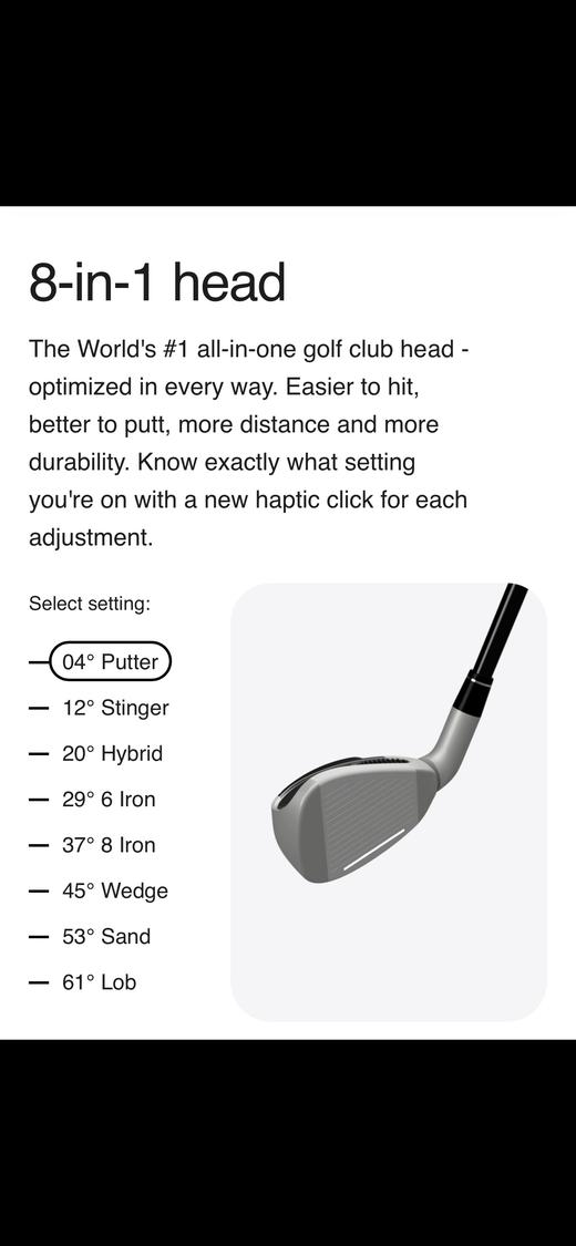 高尔夫Q杆第三代——钢杆身伸缩版 商品图4