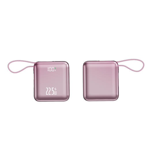 新国标3C认证充电宝 快充大容量  20000毫安自带线超薄小巧便携快充 商品图6