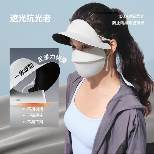 【蕉下精选】蕉下帽檐款防暴晒面罩MP34326 商品图2