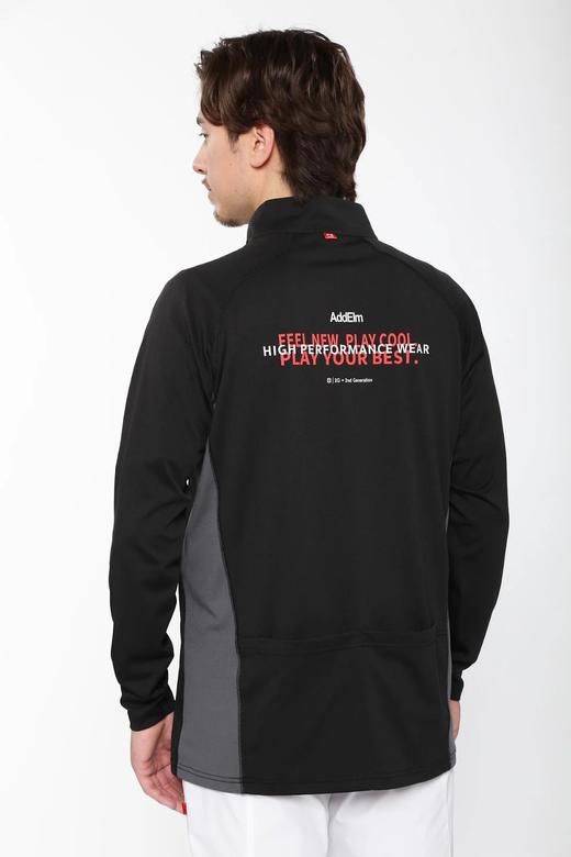 Ping高尔夫男士 弹性立领半拉链套头长袖 运动上衣 商品图8