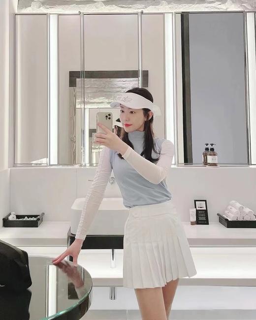 ST家夏季新款百褶短裙，特定的清新绿不张扬又显夏季活力！W821886-25 商品图2