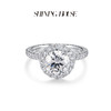 【预售】ShiningHouse[培育] 18k金钻石戒指 圆钻形1.5克拉钻人工真钻人造钻石K金戒指时尚钻石戒指悦己送礼臻选【此商品不支持7天无理由退货退款】预计3日发货 商品缩略图1