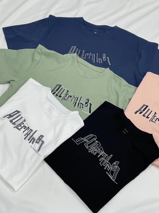 迪家DDD男士 ALLTERRAIN81系列 轻户外徒步通勤圆领字母logo短袖T恤 商品图12