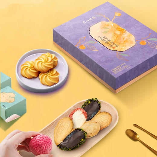 广州酒家 花城好礼礼盒岭南风味特产糕点点心休闲零食新春年货送礼 商品图3