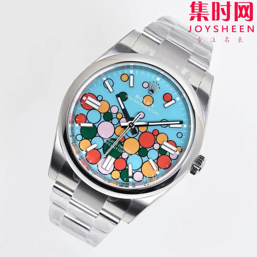 EWS劳力士蚝式恒动型41mm系列 3230机 泡泡面 庆典 彩色气球 板带 男士腕表 表径41mm 商品图1