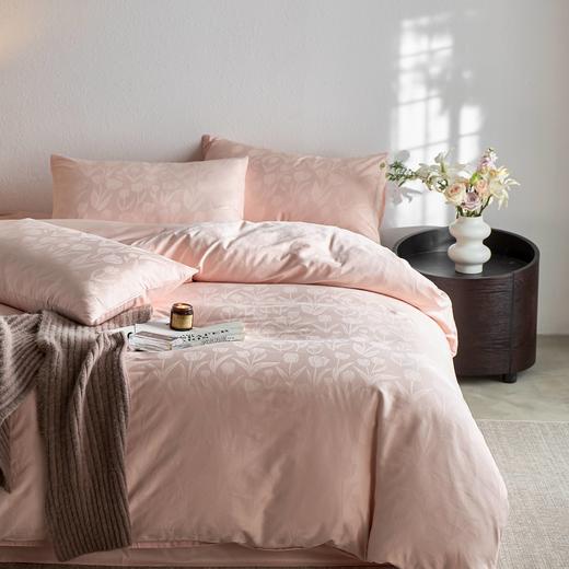 【品牌直发】加倍生活 A类100支全棉长绒棉提花四件套-赫本系列 10色可选 yc0205003 商品图3