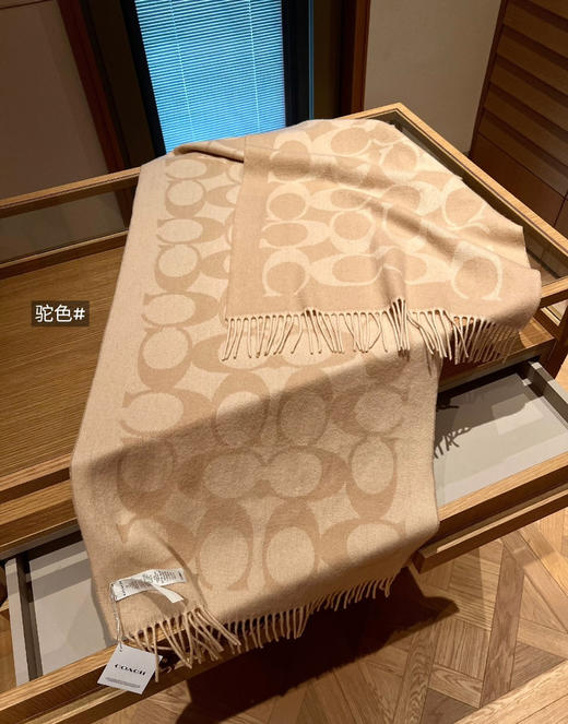 Coac*h老花围巾羊毛围巾012701 商品图2